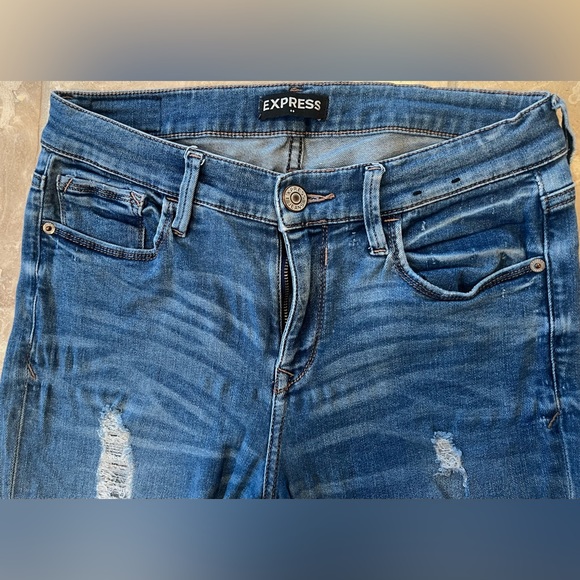 Express Stretch Legging Destroyed Style *Reduced Price* - Picture 2 of 6